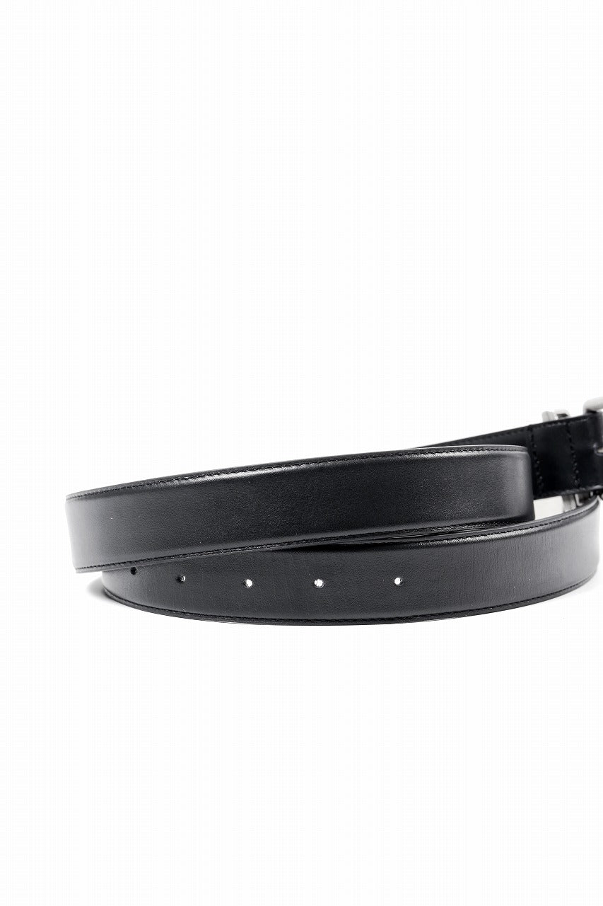 画像をギャラリービューアに読み込む, Juun.J Aging Leather Belt (BLACK)