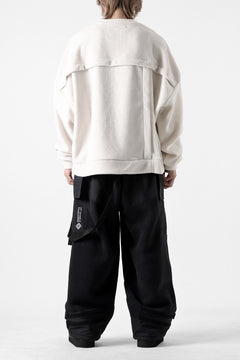 画像をギャラリービューアに読み込む, D-VEC x ALMOSTBLACK POLARTEC COAST GUARD TROUSERS / WINDSTOPPER BY GORE-TEX LABS 3L (BLACK)