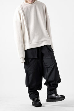 画像をギャラリービューアに読み込む, D-VEC x ALMOSTBLACK POLARTEC COAST GUARD TROUSERS / WINDSTOPPER BY GORE-TEX LABS 3L (BLACK)