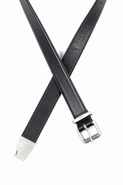 画像をギャラリービューアに読み込む, Juun.J Aging Leather Belt (BLACK)