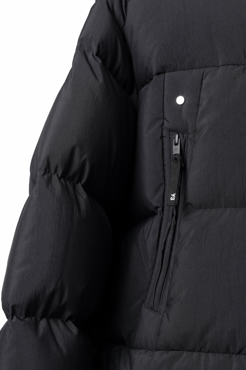 画像をギャラリービューアに読み込む, Y-3 Yohji Yamamoto M PUFF JACKET / DUCK DOWN &amp; PRIMALOFT® (BLACK)