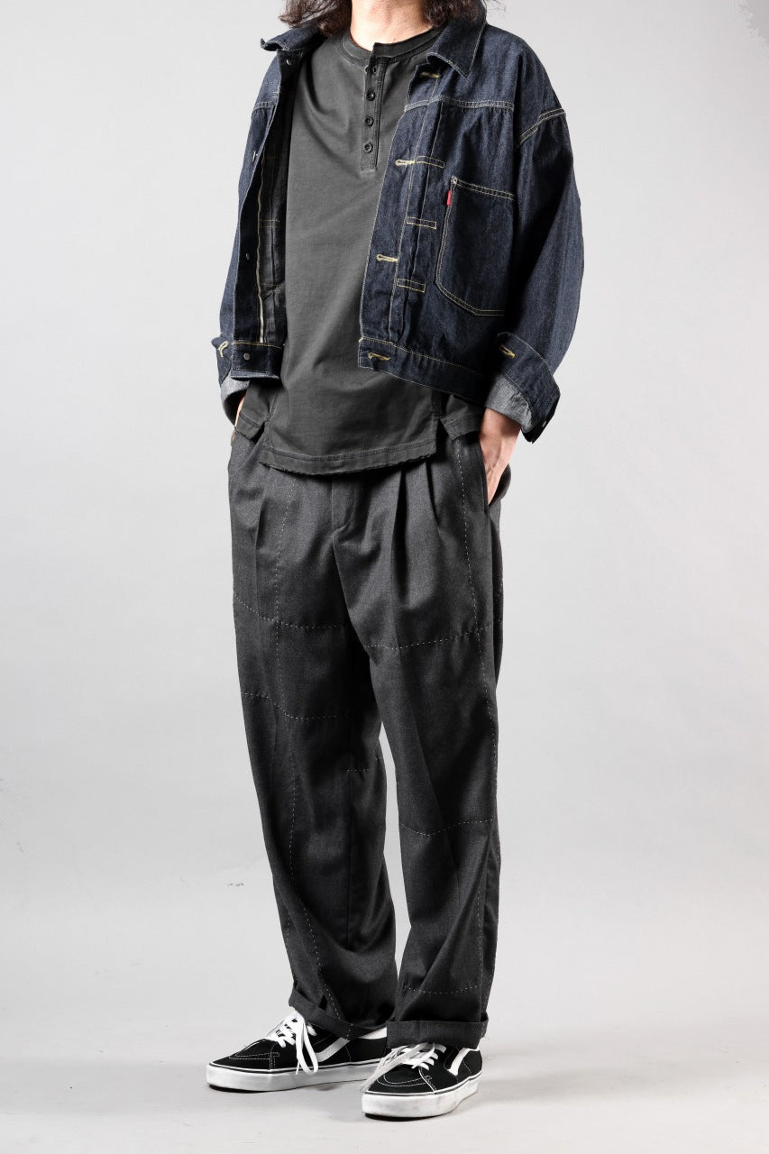 画像をギャラリービューアに読み込む, CHANGES REMAKE STITICH SLACKS (MULTI)