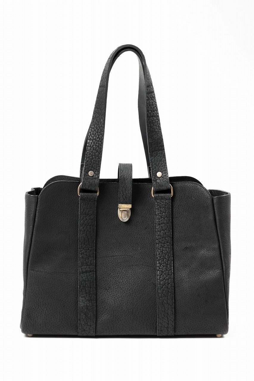 ierib exclusive Roth Bag / Wild Boar Leather (BLACK)