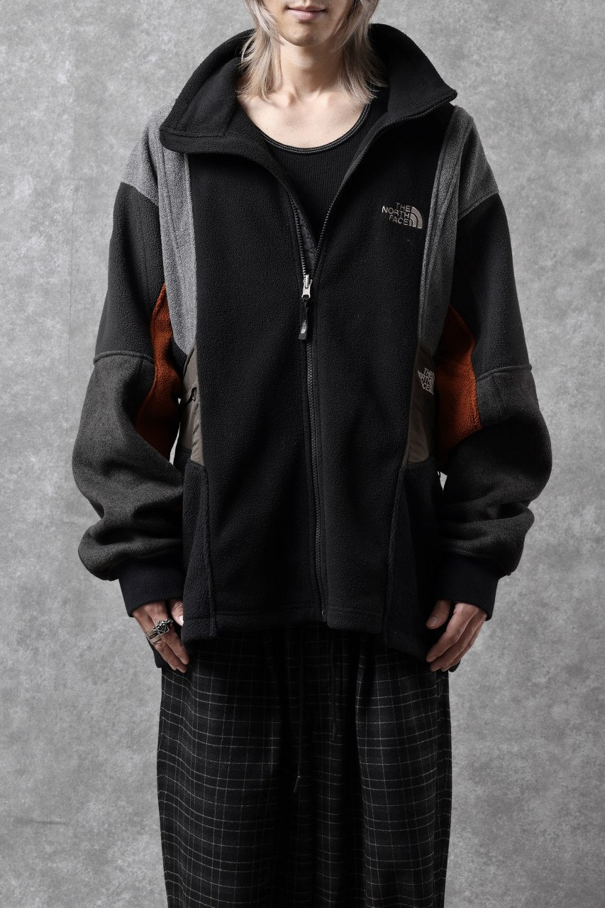 Load image into Gallery viewer, CHANGES VINTAGE REMAKE TNF FLEECE TRACK JACKET (MULTI #A)