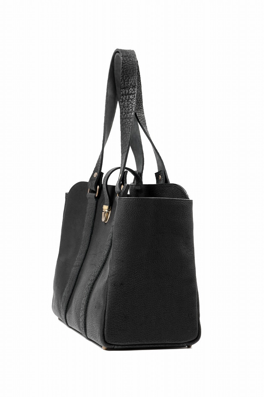 画像をギャラリービューアに読み込む, ierib exclusive Roth Bag / Wild Boar Leather (BLACK)