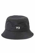 画像をギャラリービューアに読み込む, Y-3 Yohji Yamamoto THREE STRIPES BUCKET HAT (BLACK)