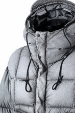 Load image into Gallery viewer, Ten c TEMPEST DOWN JACKET Ⅱ / FROSTED TRANSPARENT POLISHED NYLON (GRAY)