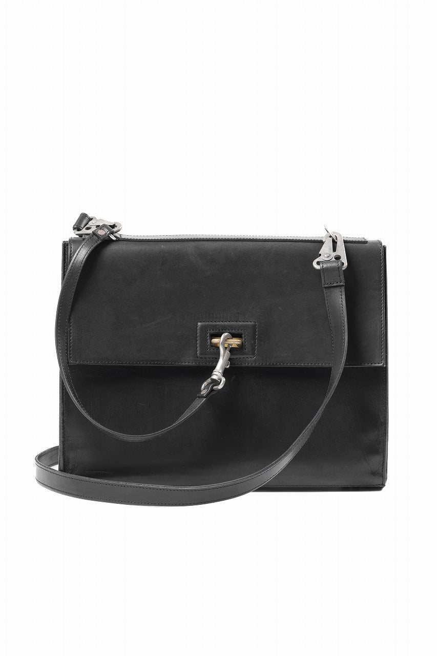 ierib exclusive DIMM Bag 30SP / Horse Nubuck Leather (BLACK)