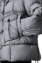 Load image into Gallery viewer, Ten c TEMPEST DOWN JACKET Ⅱ / FROSTED TRANSPARENT POLISHED NYLON (GRAY)