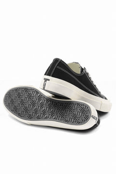 Load image into Gallery viewer, Y&#39;s for men LOW TOP SNEAKER / COTTON CANVAS (BLACK x WHITE)