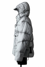 Load image into Gallery viewer, Ten c TEMPEST DOWN JACKET Ⅱ / FROSTED TRANSPARENT POLISHED NYLON (GRAY)