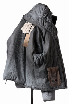 Load image into Gallery viewer, Ten c TEMPEST DOWN JACKET Ⅱ / FROSTED TRANSPARENT POLISHED NYLON (GRAY)