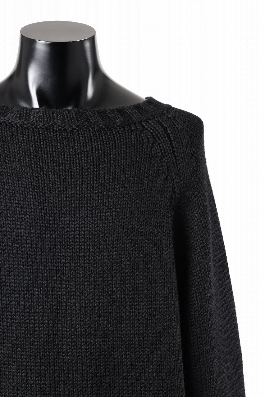 incarnation PULL OVER KNIT SWEATER / VIRGIN WOOL x CASHMERE (K91 x K81)