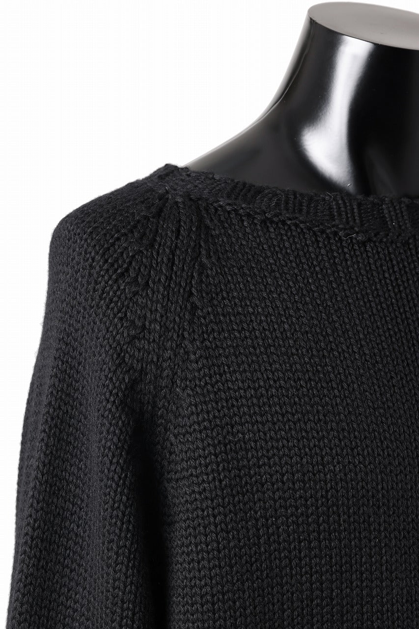 incarnation PULL OVER KNIT SWEATER / VIRGIN WOOL x CASHMERE (K91 x K81)