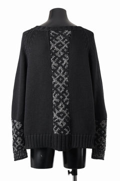 画像をギャラリービューアに読み込む, incarnation PULL OVER KNIT SWEATER / VIRGIN WOOL x CASHMERE (K91 x K81)