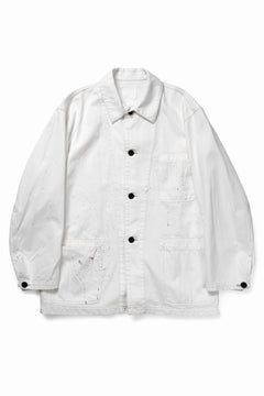 画像をギャラリービューアに読み込む, sus-sous cover-all / 10oz DENIM (WHITE)
