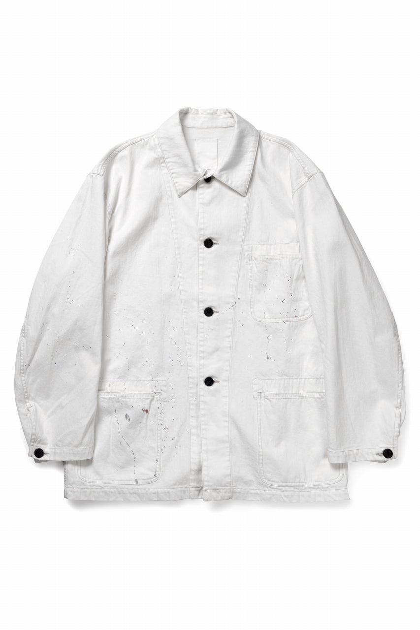 画像をギャラリービューアに読み込む, sus-sous cover-all / 10oz DENIM (WHITE)