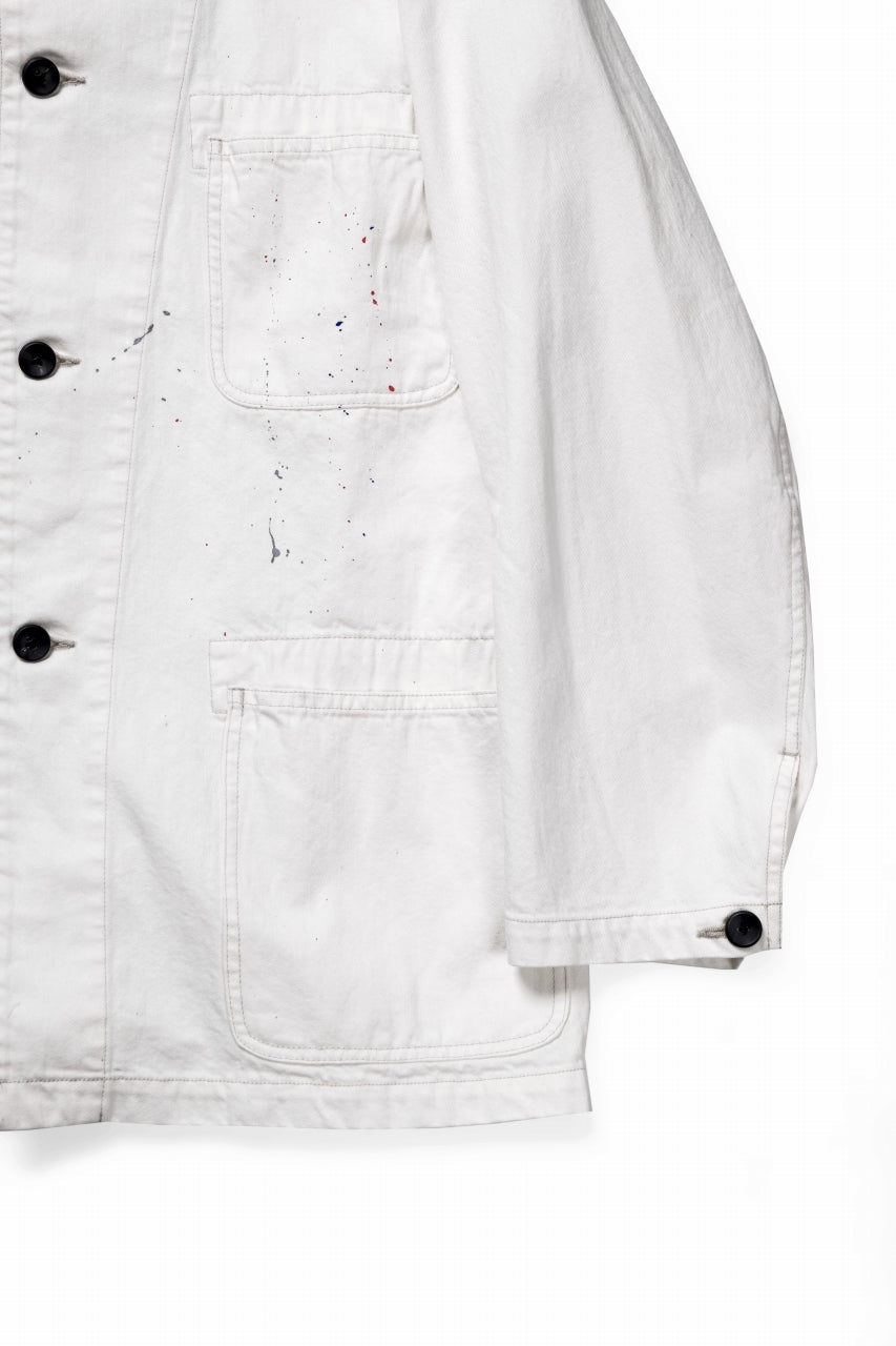 画像をギャラリービューアに読み込む, sus-sous cover-all / 10oz DENIM (WHITE)
