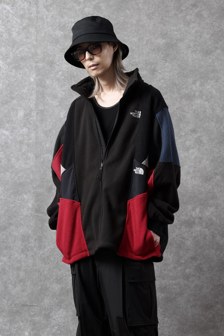 Load image into Gallery viewer, CHANGES VINTAGE REMAKE TNF FLEECE TRACK JACKET (MULTI #B)
