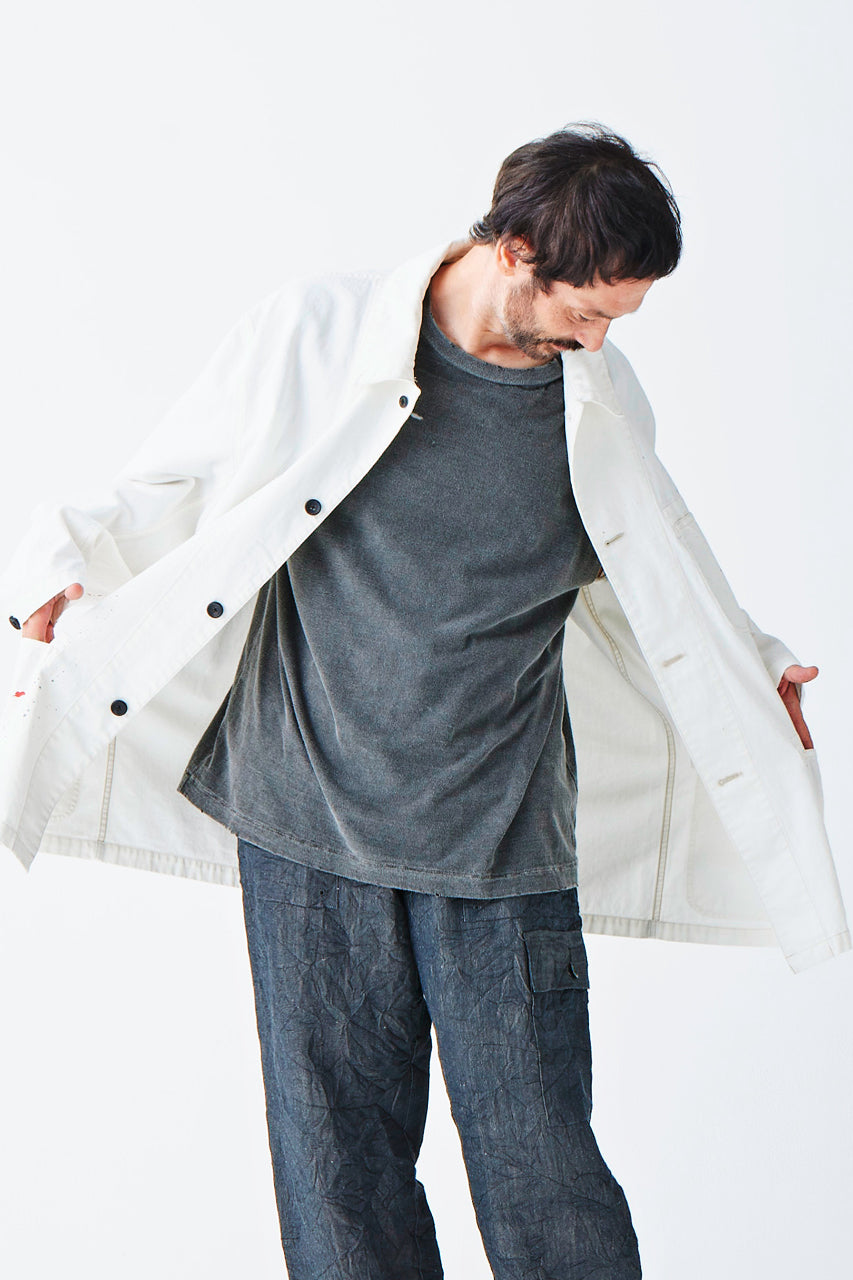 画像をギャラリービューアに読み込む, sus-sous cover-all / 10oz DENIM (WHITE)