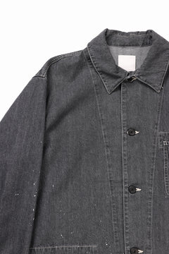 画像をギャラリービューアに読み込む, sus-sous cover-all / 10oz DENIM (BLACK)