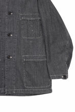 画像をギャラリービューアに読み込む, sus-sous cover-all / 10oz DENIM (BLACK)