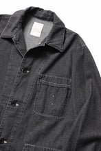 画像をギャラリービューアに読み込む, sus-sous cover-all / 10oz DENIM (BLACK)