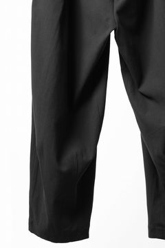 画像をギャラリービューアに読み込む, CAPERTICA BALLOON PANTS / BARATHEA CLOTH (BLACK)