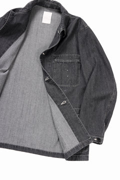 画像をギャラリービューアに読み込む, sus-sous cover-all / 10oz DENIM (BLACK)
