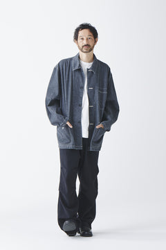画像をギャラリービューアに読み込む, sus-sous cover-all / 10oz DENIM (BLACK)