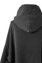 Load image into Gallery viewer, entire studios HEAVY HOOD SWEAT PULLOVER (WASHED BLACK)