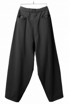 画像をギャラリービューアに読み込む, CAPERTICA BALLOON PANTS / BARATHEA CLOTH (BLACK)