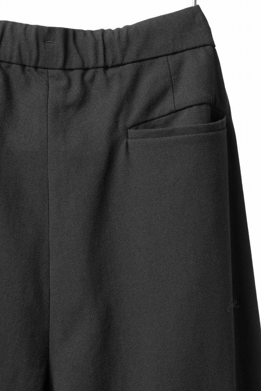 CAPERTICA BALLOON PANTS / BARATHEA CLOTH (BLACK)