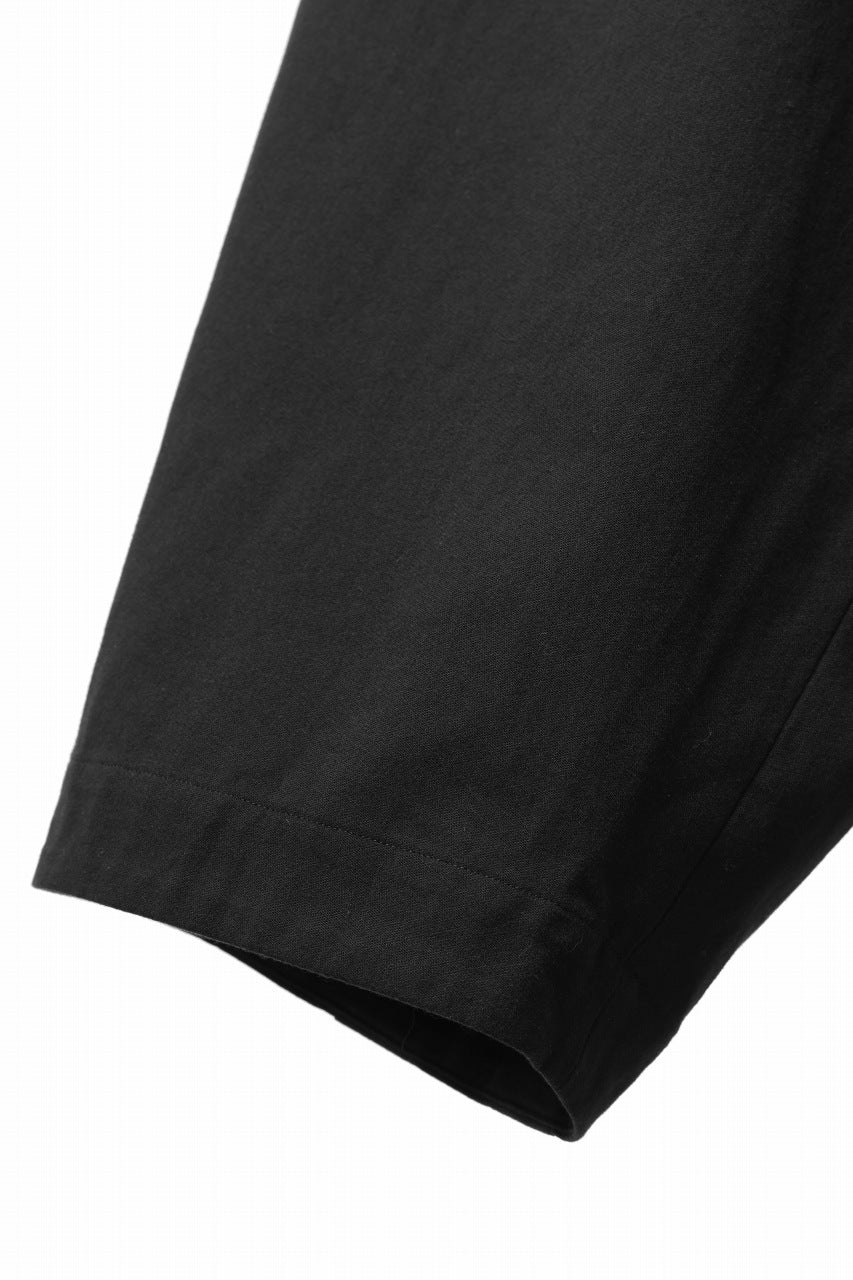 CAPERTICA BALLOON PANTS / BARATHEA CLOTH (BLACK)