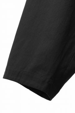 画像をギャラリービューアに読み込む, CAPERTICA BALLOON PANTS / BARATHEA CLOTH (BLACK)