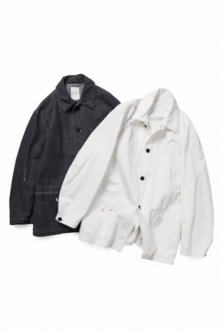 画像をギャラリービューアに読み込む, sus-sous cover-all / 10oz DENIM (BLACK)