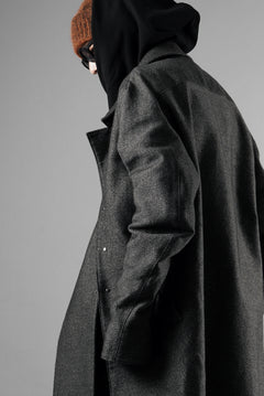 画像をギャラリービューアに読み込む, OPPOSE DUALITY MAC COAT / COTTON HEATHER CORD (GRAY)