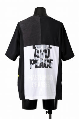 mastermind JAPAN x CHANGES exclusive ReBUILD T-SHIRT / CH-BODY (BLACK #3)