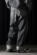 Load image into Gallery viewer, Y's for men x MASSES DENIM PANTS / HAND WASH 14.0oz BAUMWOLLE (BLACK)