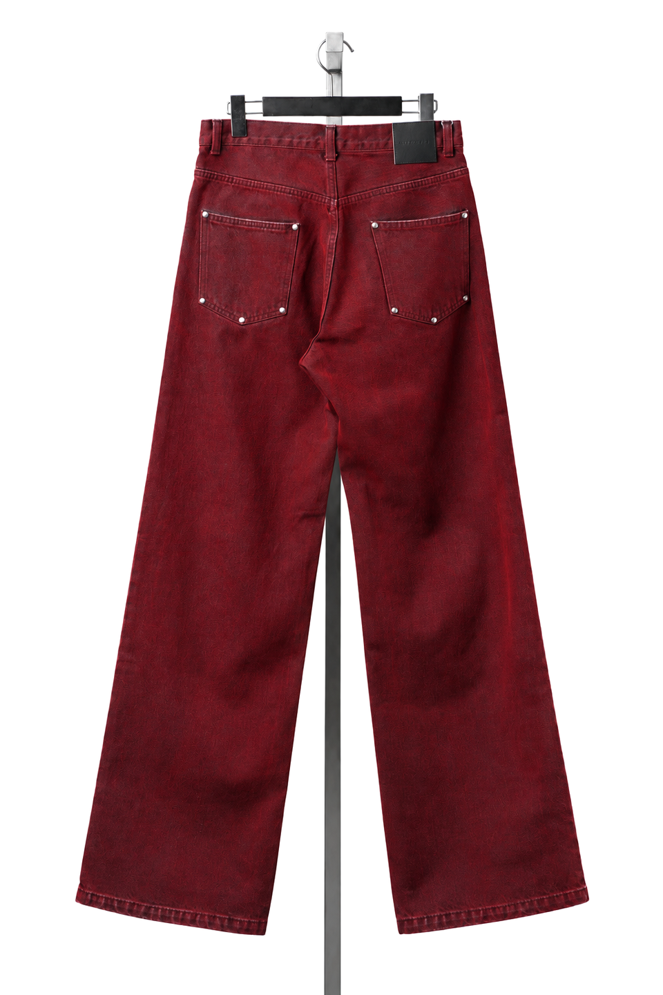 画像をギャラリービューアに読み込む, LITTLEBIG Flocked Denim Pants (RED)