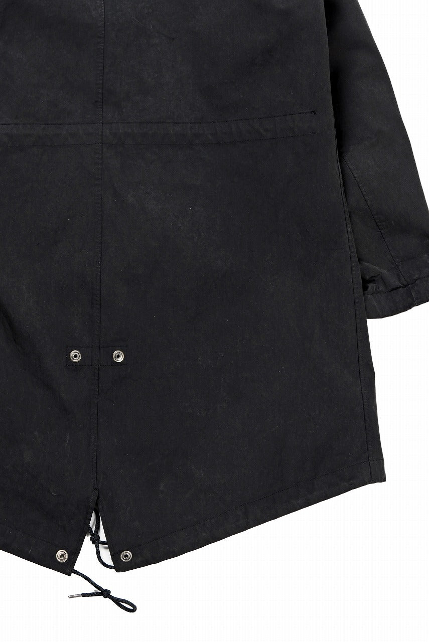Load image into Gallery viewer, Ten c CYCLONE PARKA / GARMENT DYED OJJ (NERO)
