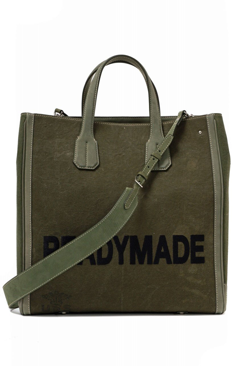 READYMADE レディーメイドPEGGY BAG KHAKI - トートバッグ