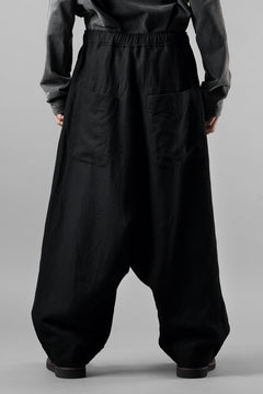 画像をギャラリービューアに読み込む, forme d&#39;expression Easy Pullon Pants / LGOB (Black)