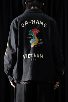 画像をギャラリービューアに読み込む, Y's for men x MASSES SOUVENIR BLOUSON / SLUB COTTON (BLACK)