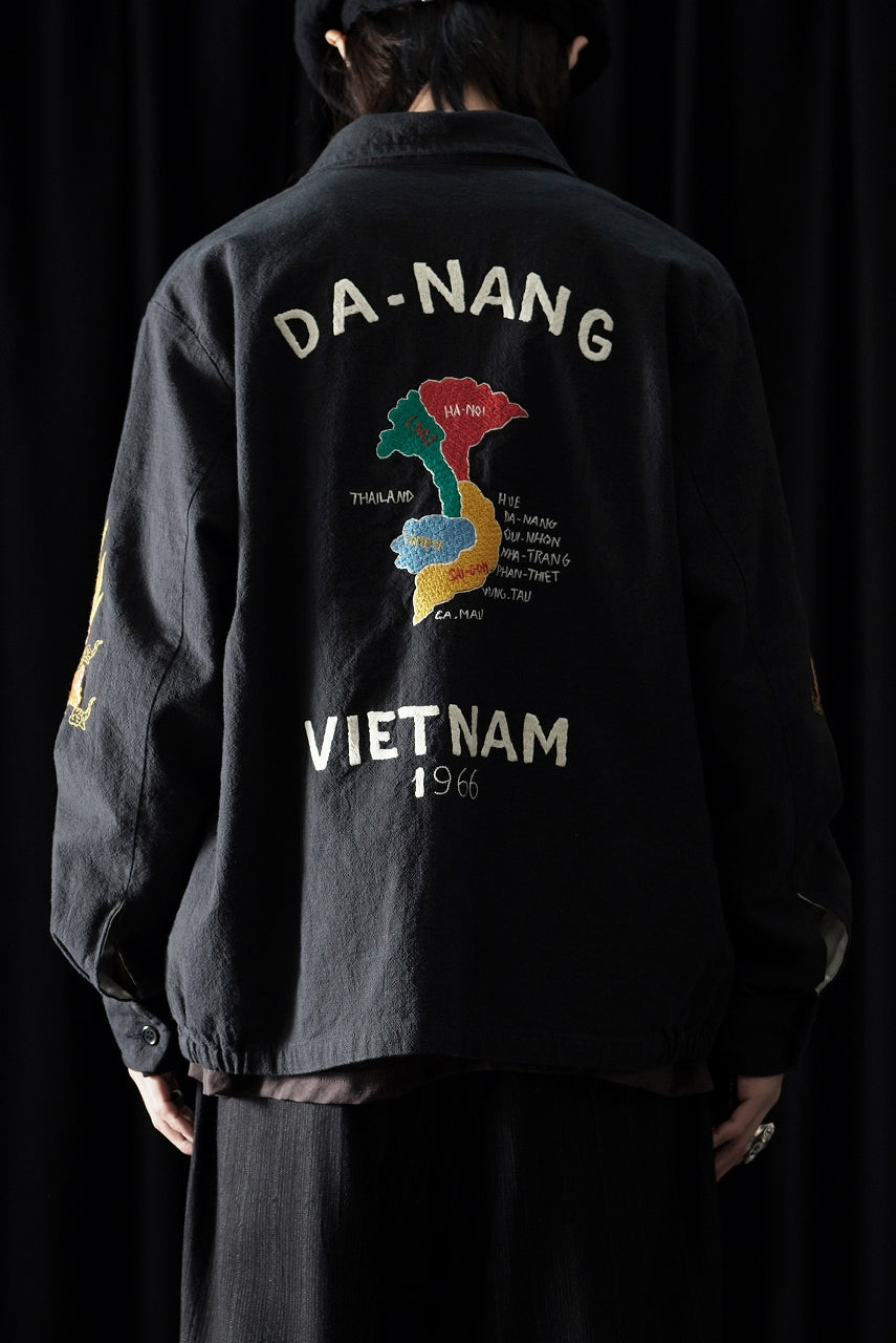 画像をギャラリービューアに読み込む, Y's for men x MASSES SOUVENIR BLOUSON / SLUB COTTON (BLACK)