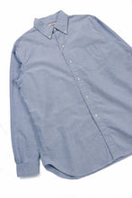 画像をギャラリービューアに読み込む, FULLCOUNT Limited GOOD OLD B.D. SHIRT / SUVIN COTTON OXFORD (BLUE)