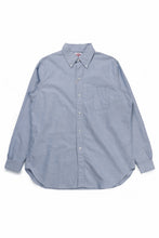 画像をギャラリービューアに読み込む, FULLCOUNT Limited GOOD OLD B.D. SHIRT / SUVIN COTTON OXFORD (BLUE)