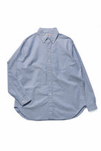画像をギャラリービューアに読み込む, FULLCOUNT Limited GOOD OLD B.D. SHIRT / SUVIN COTTON OXFORD (BLUE)