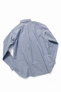 画像をギャラリービューアに読み込む, FULLCOUNT Limited GOOD OLD B.D. SHIRT / SUVIN COTTON OXFORD (BLUE)