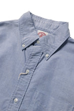 画像をギャラリービューアに読み込む, FULLCOUNT Limited GOOD OLD B.D. SHIRT / SUVIN COTTON OXFORD (BLUE)